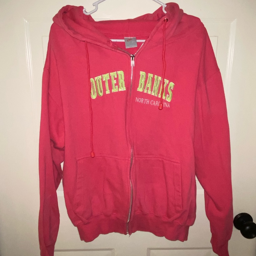 Outer Banks - embroidered Zip up